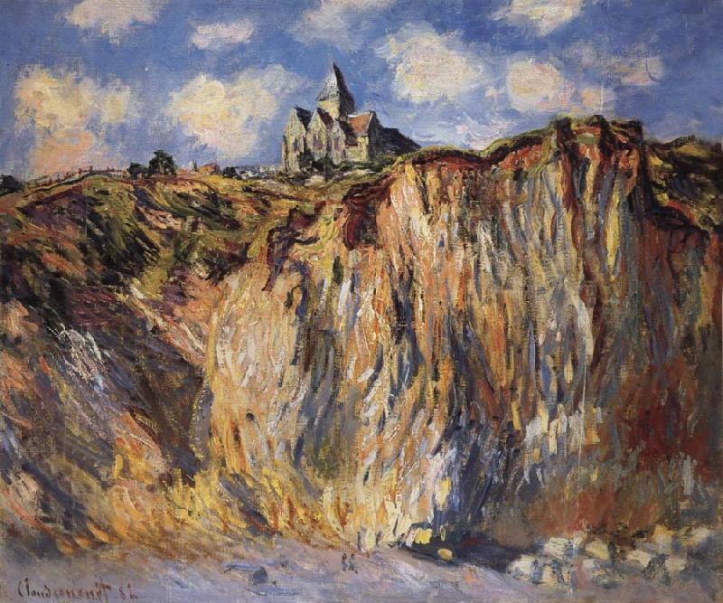 Claude Monet The Church at Varengeville,Morning Effect oil painting image